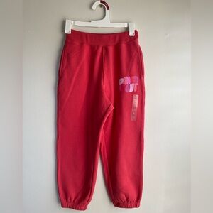 NWT Uniqlo girls sweatpants, size 5-6